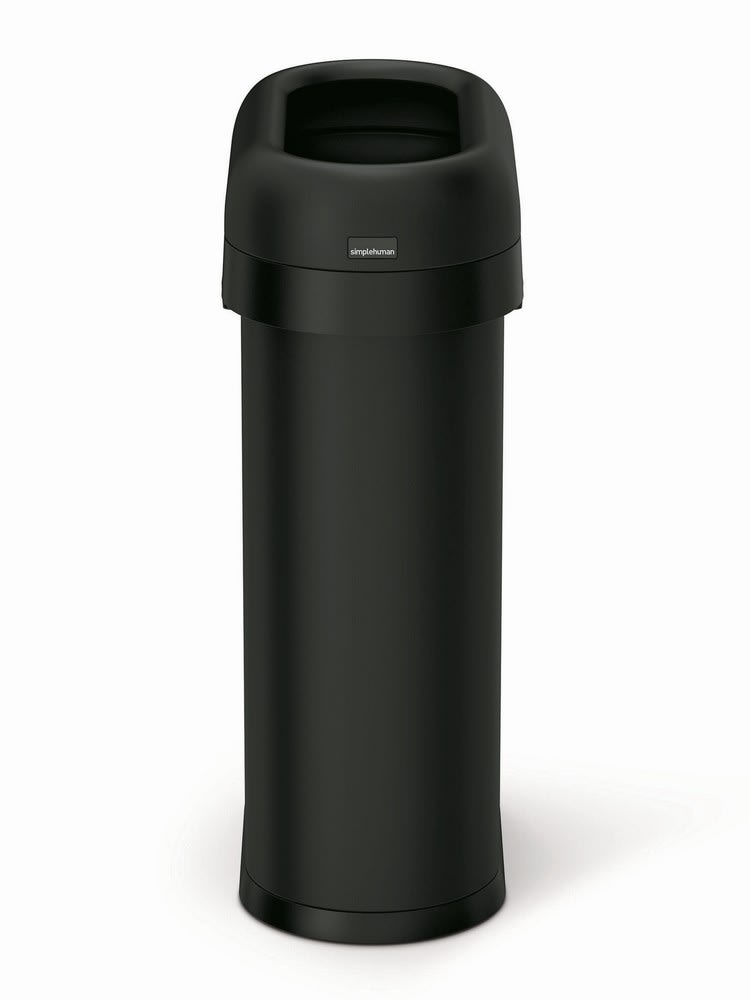 GuestSupply US | Simplehuman 50 Liter Slim Open Can, Heavy-Gauge
